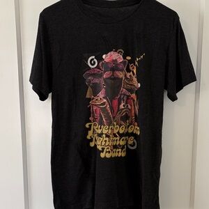 Black Graphic Band T-Shirt